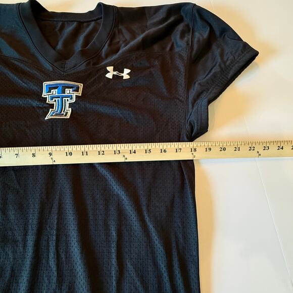 Under Armour Texas Tech Football Jersey Black Size MD Authentic Game Practice - Picture 5 of 9